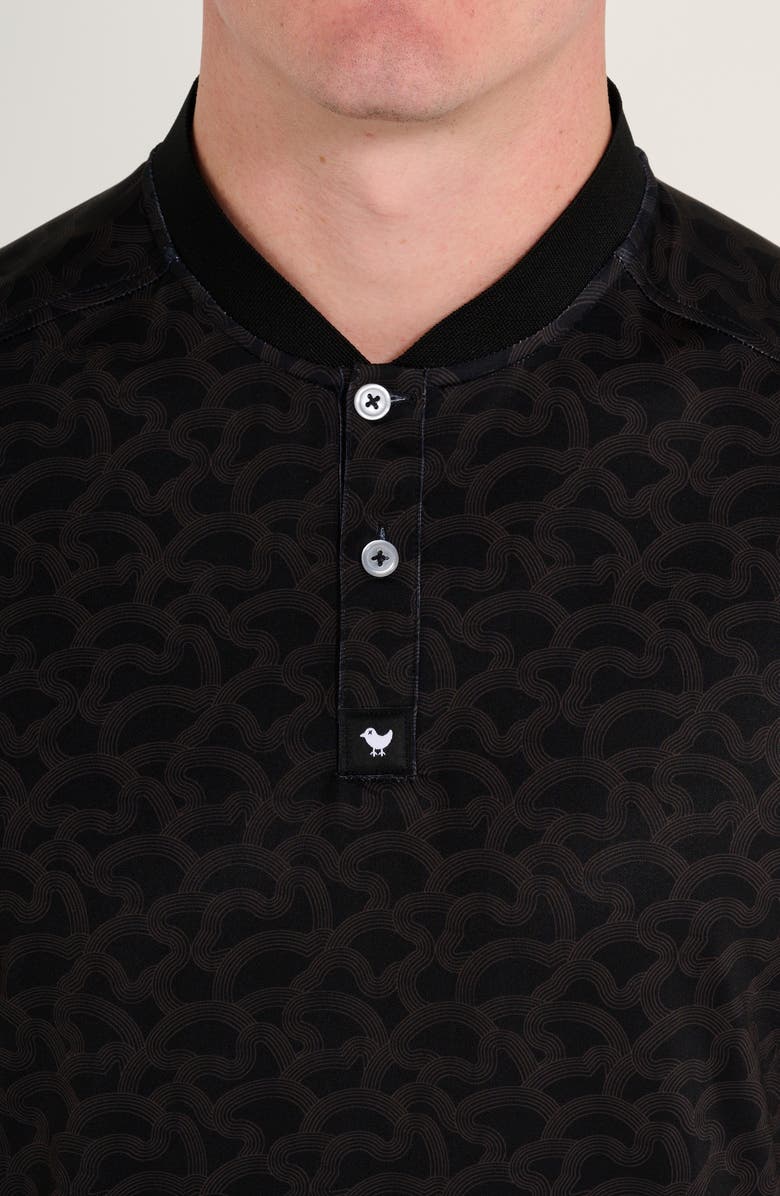 Bad Birdie Blade Collar DNA Performance Golf Polo, Alternate, color, 