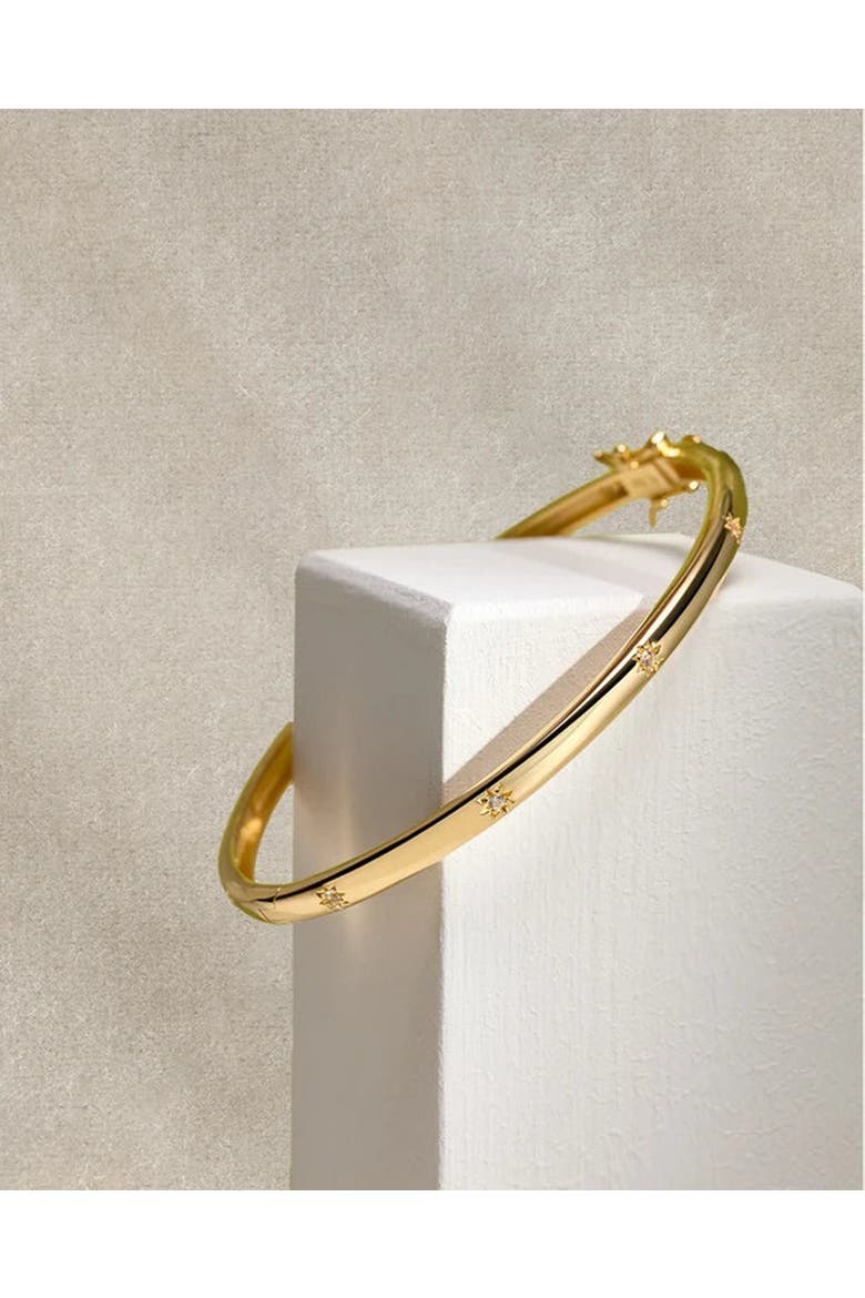 Gold Celestial Orion Bangle, Alternate, color, Celestial Orion