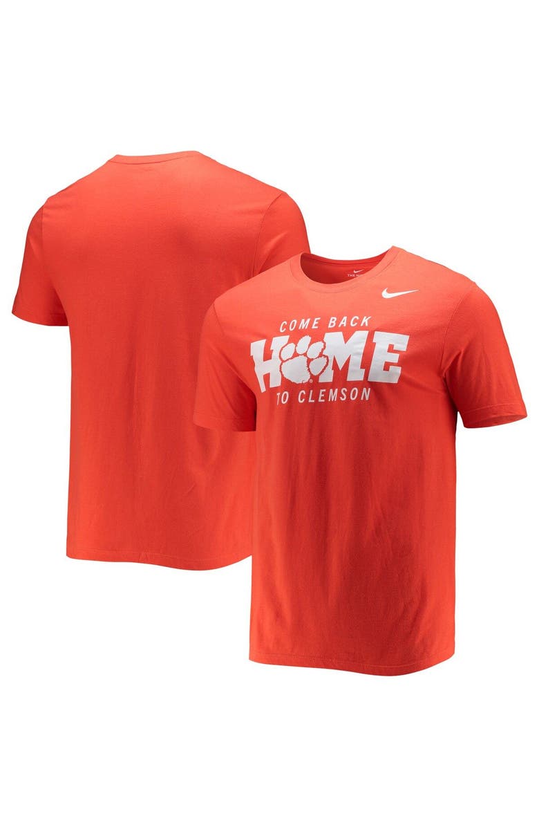 Nike Men's Nike Orange Clemson Tigers Logo Mantra T-Shirt, Main, color, Orange