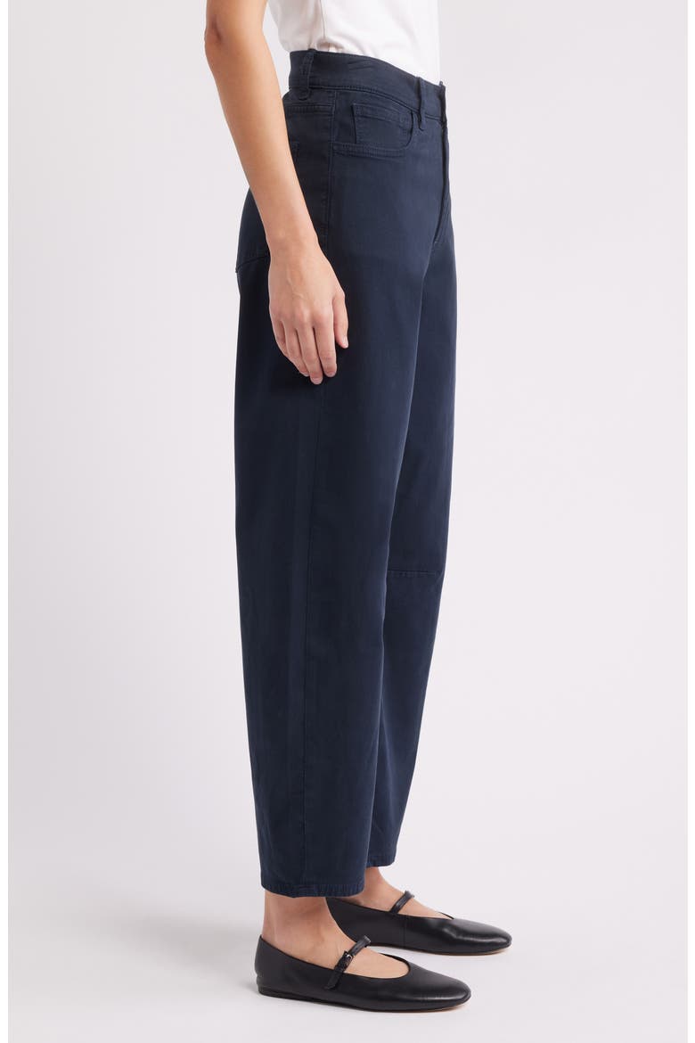 BNA Soft Curve Barrel Twill Pants, Alternate, color, CARBON BLUE
