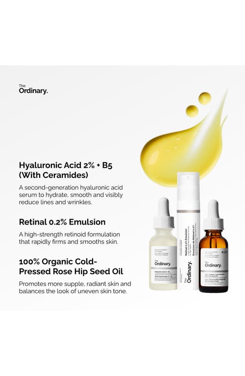 The Ordinary The Nightly Skin Care Set $35 Value