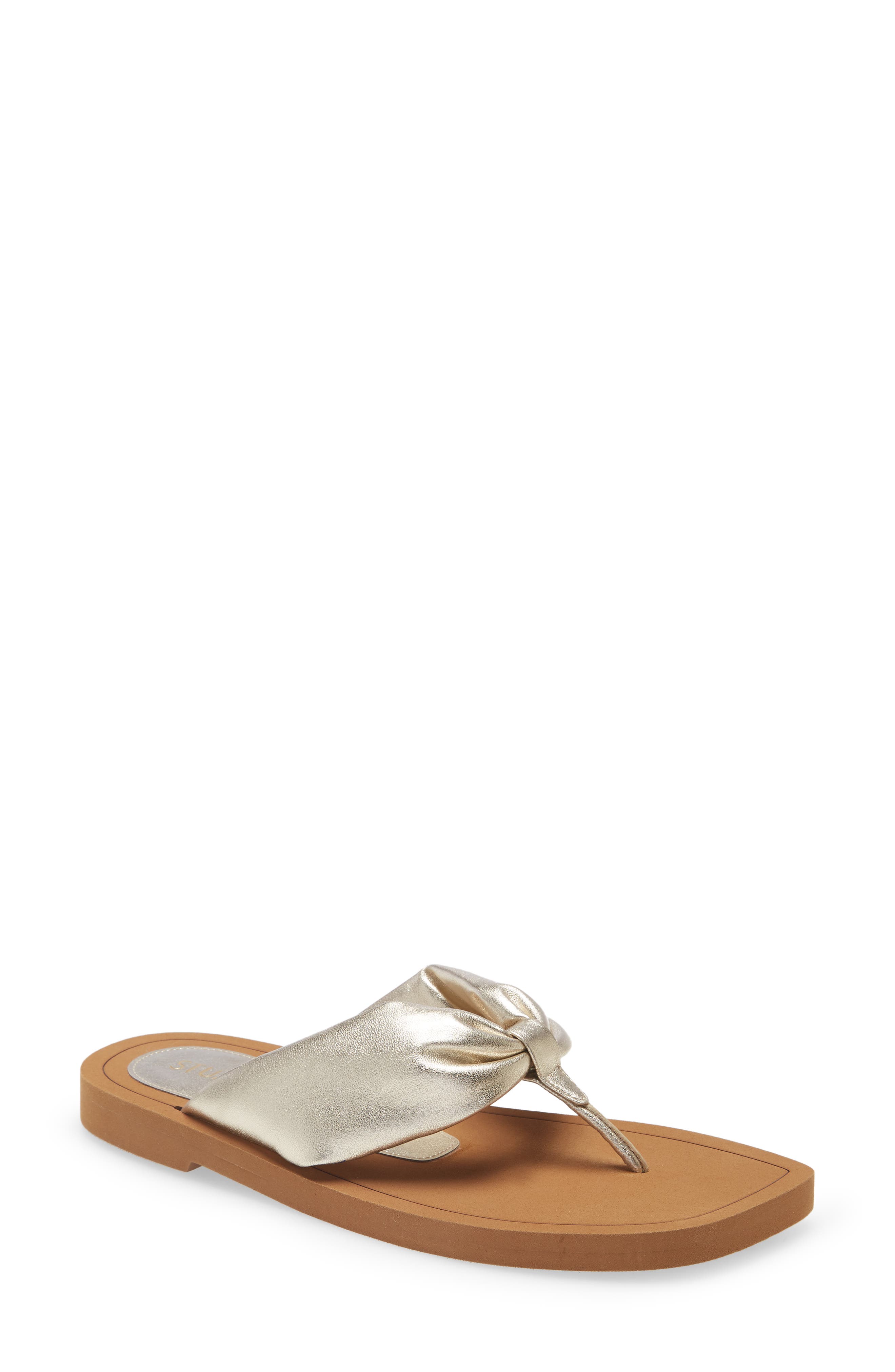 Cassie Flip Flop, Main, color, PLATINO