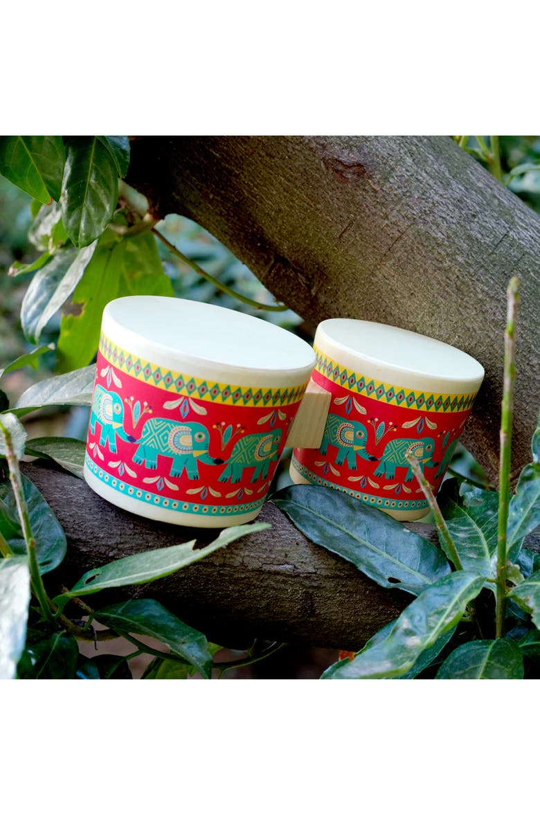 Djeco Animambo Bongo Drums, Alternate, color, Multi