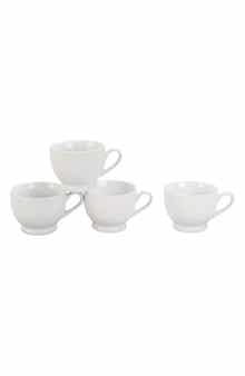BIA Cordon Bleu Set of 4 Footed Cappucino Cups