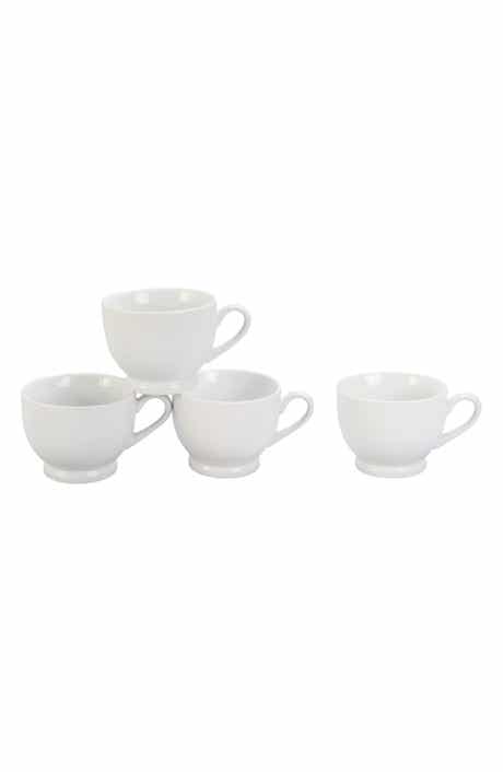 BIA Cordon Bleu Set of 4 Footed Cappucino Cups