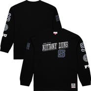 Mitchell & Ness Men's Mitchell & Ness Black Penn State Nittany Lions Training Camp Long Sleeve T-Shirt