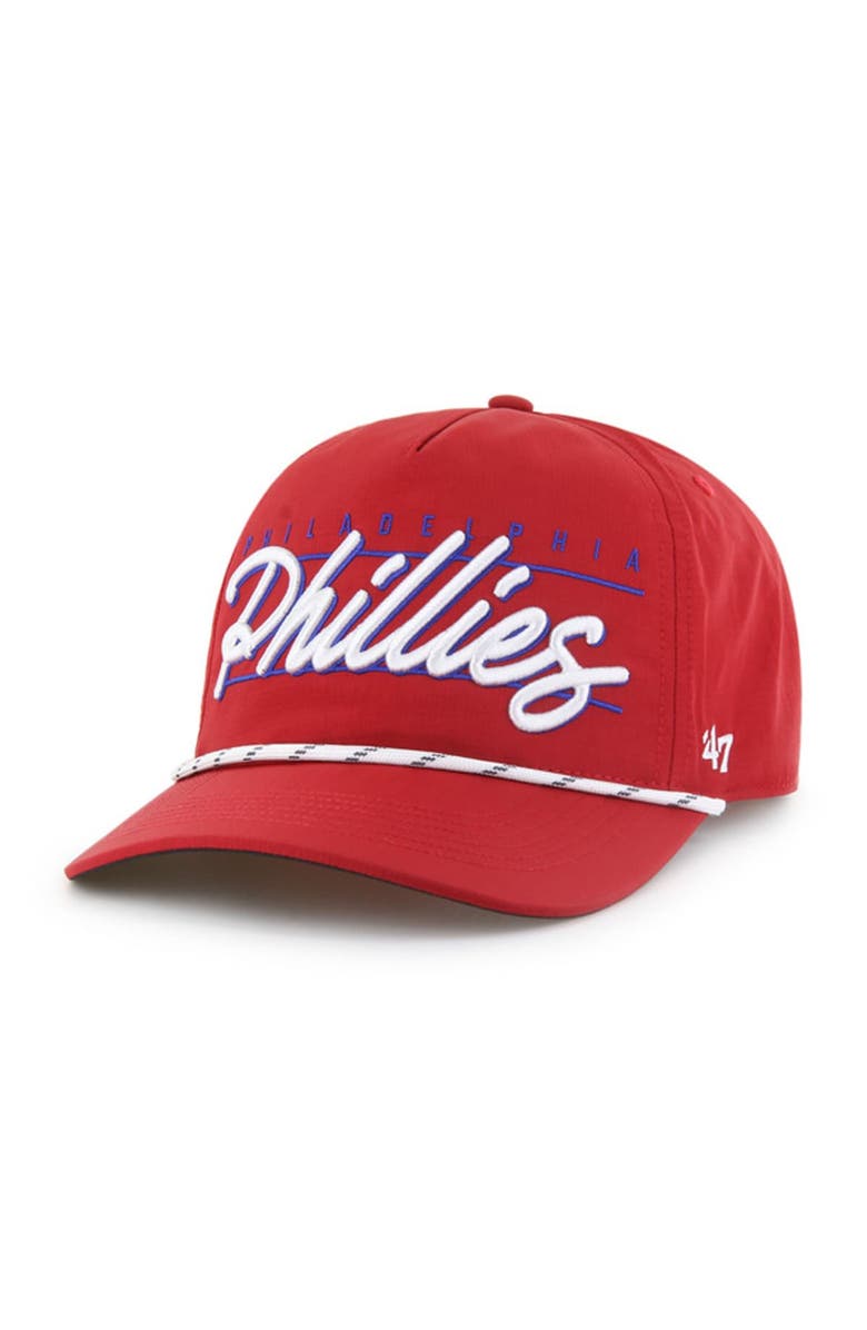 '47 Men's '47 Red Philadelphia Phillies Condor Hitch Adjustable Hat, Main, color, Red