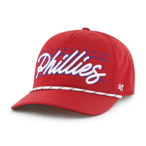 Men's '47  Red Philadelphia Phillies Condor Hitch Adjustable Hat