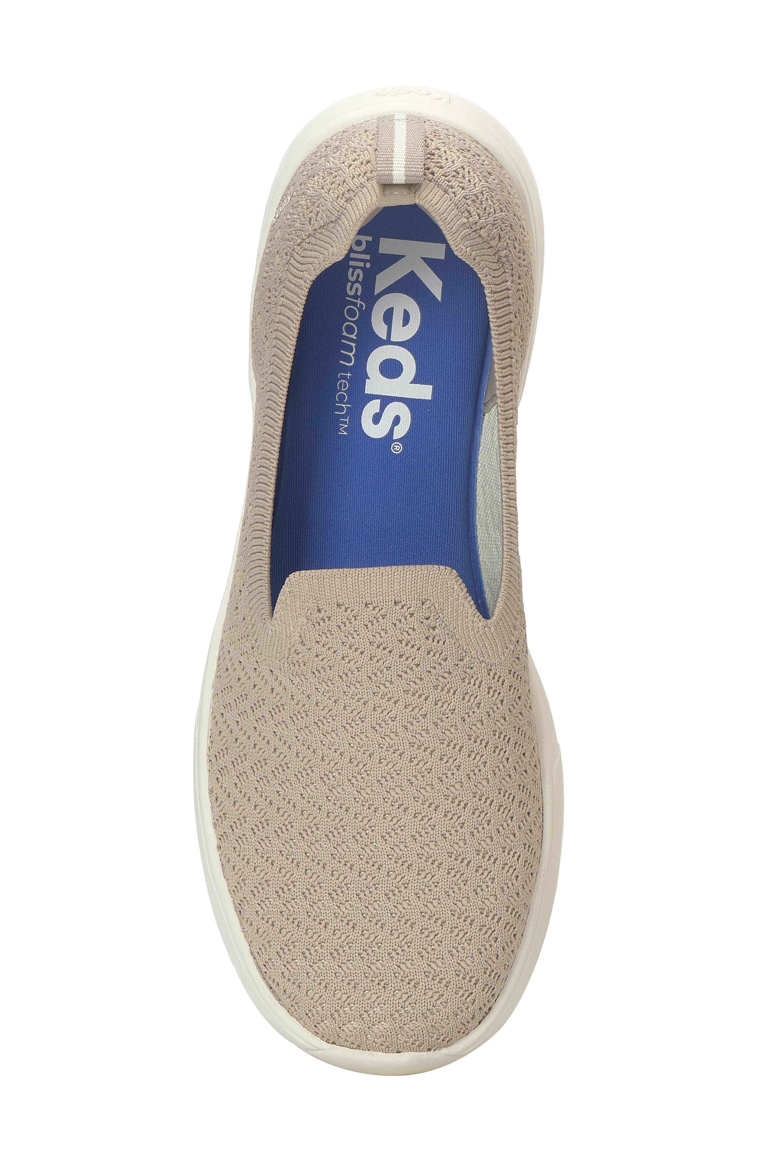 Bliss Loafer, Alternate, color, TAUPE/ EGRET