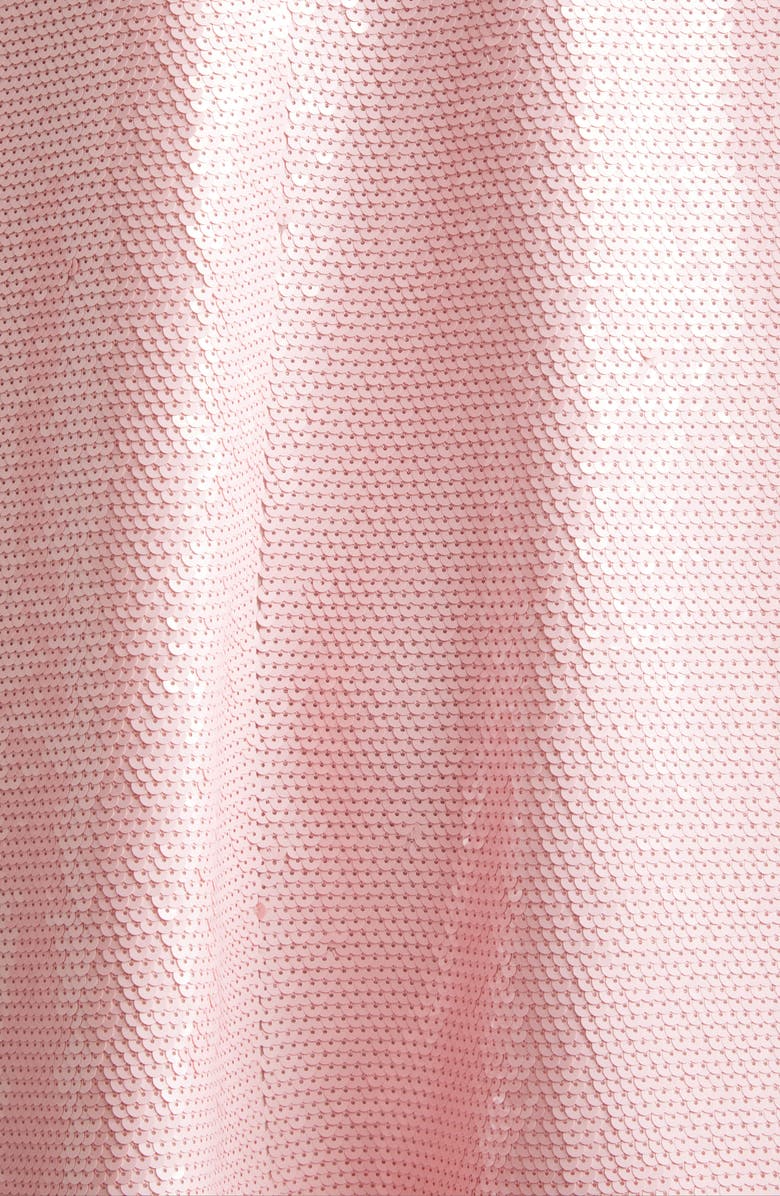 Stella McCartney Sequin A-Line Minidress, Alternate, color, Ballet Pink
