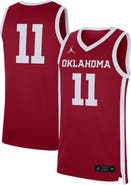 Jordan Brand Men's Jordan Brand Crimson Oklahoma Sooners Replica Jersey