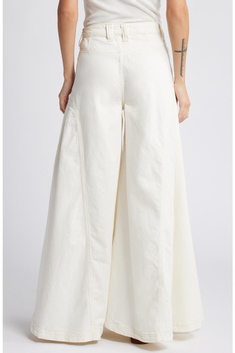 Pandora Wide Leg Jeans, Alternate, color, HEAVENLY