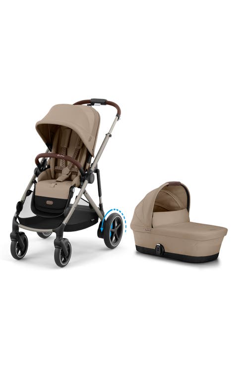 e-Gazelle S Stroller & Cot