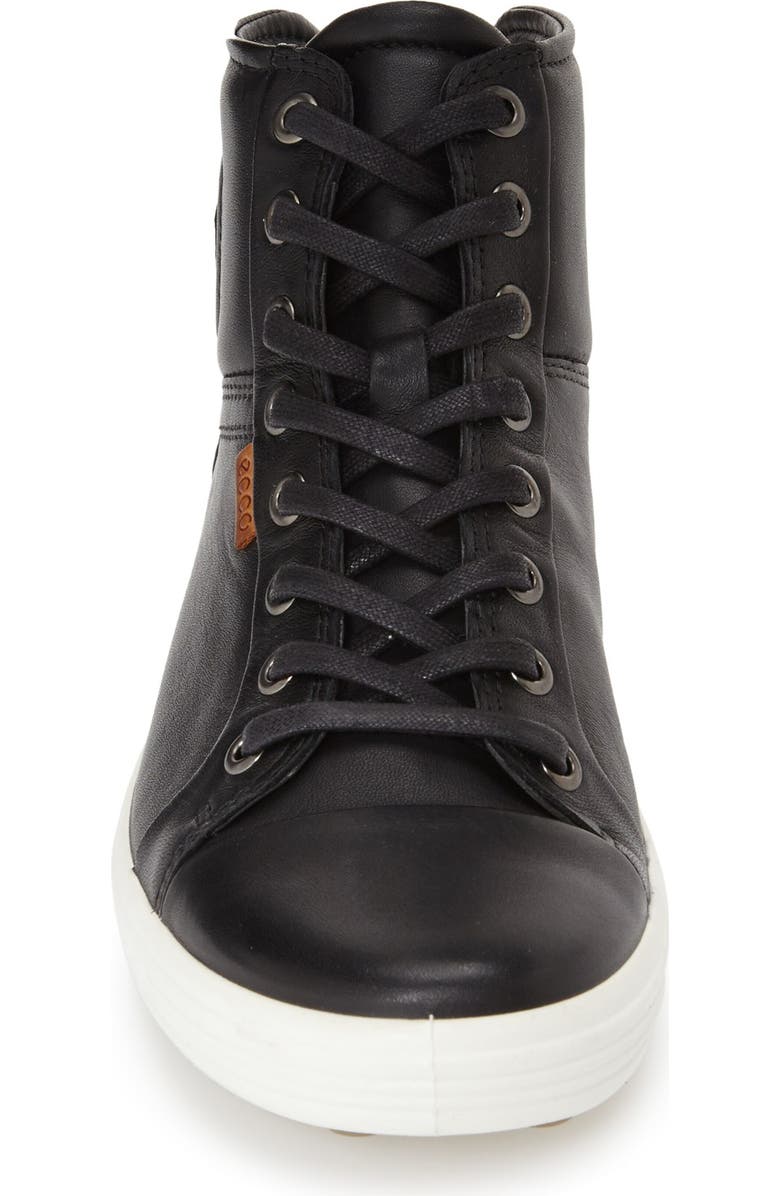 ECCO 'Soft 7' High Top Sneaker, Alternate, color,