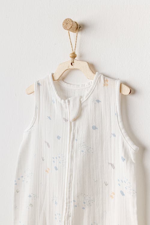 ANDY WAWA ANDY WAWA OCEAN SLEEVELESS MUSLIN ROMPER