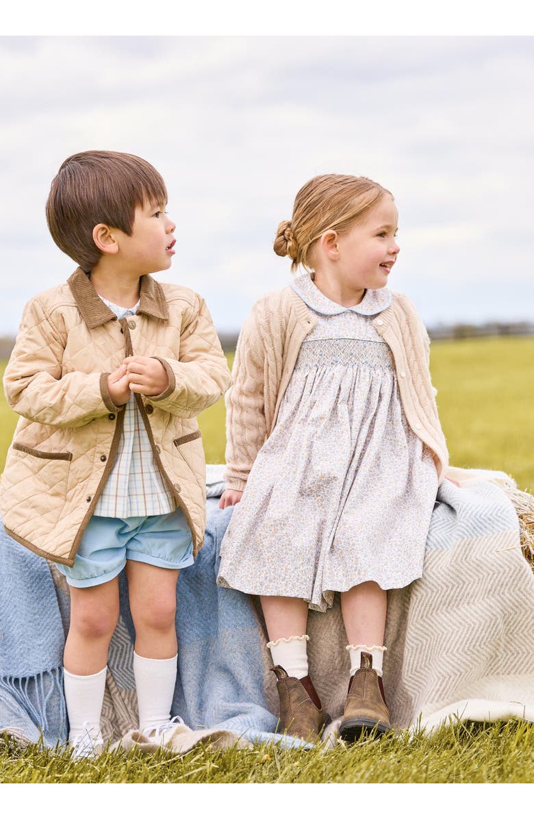 Little English Kids' Classic Cashmere Blend Cardigan, Alternate, color, Oatmeal