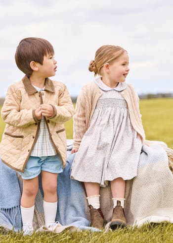 Kids' Classic Cashmere Blend Cardigan