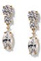 Everleigh Cubic Zirconia Double Drop Earrings