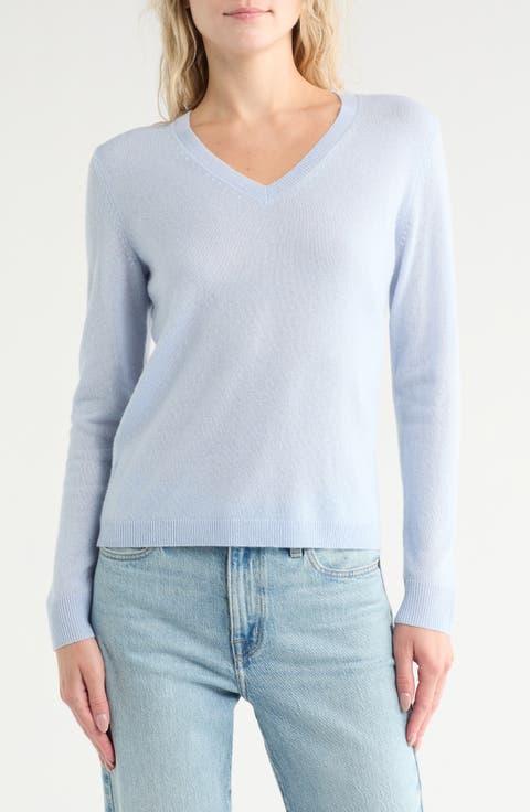 Cashmere V-Neck Sweater
