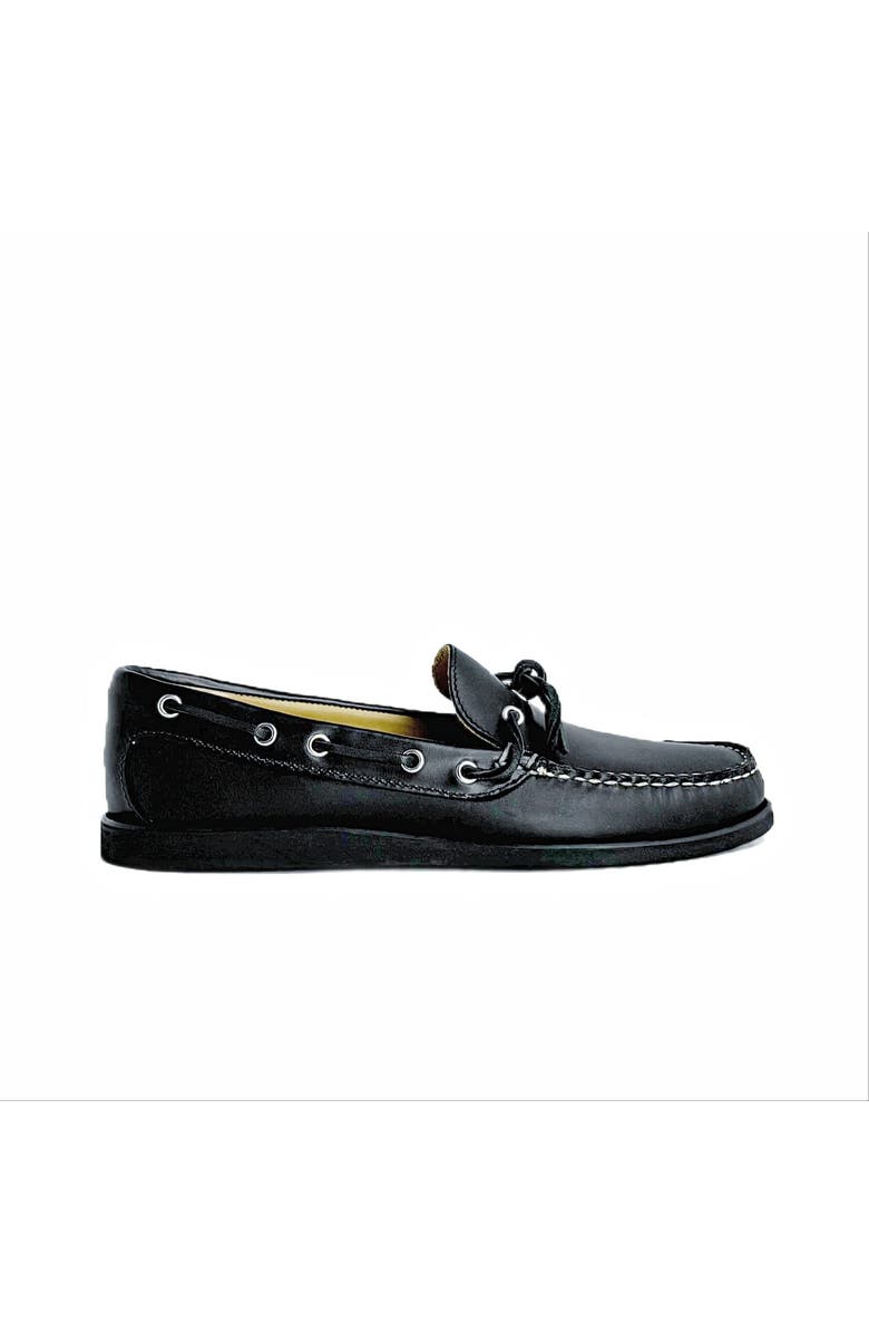 Quoddy Canoe Shoe, Main, color, Black