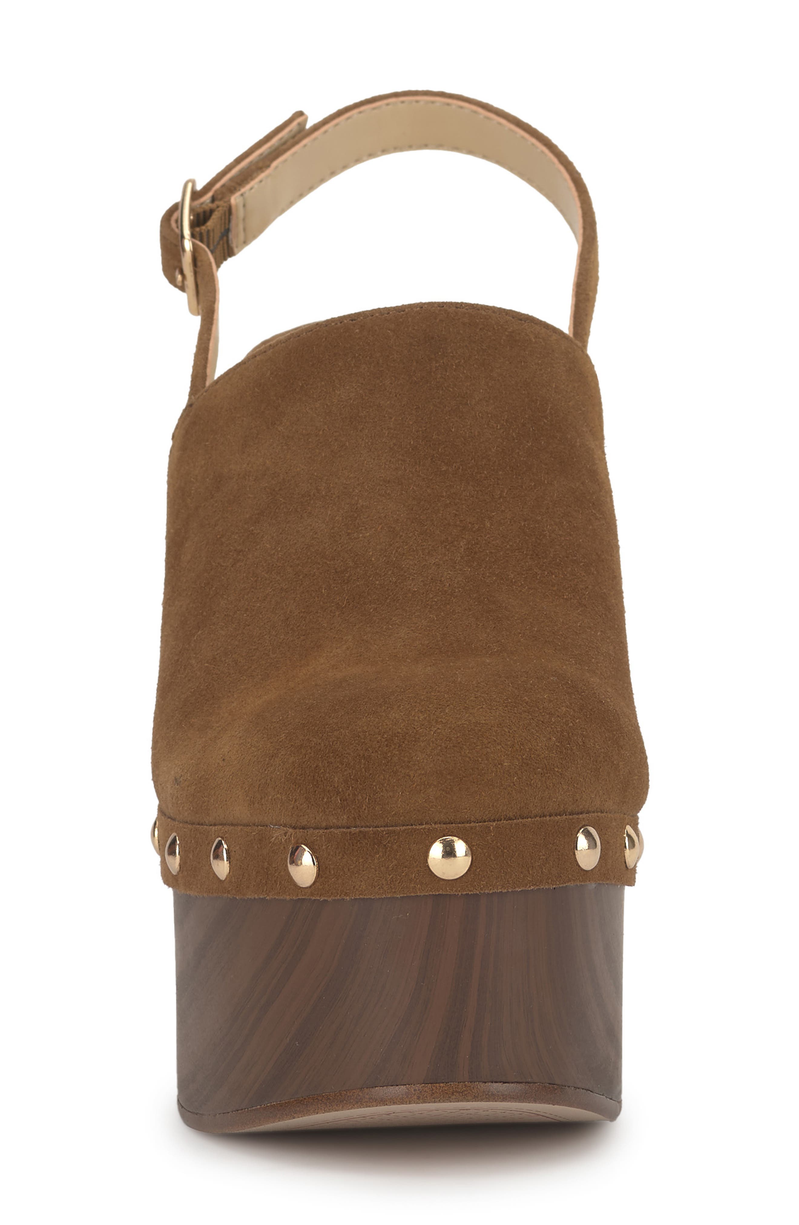 Jessica Simpson Caze Stud Platform Sandal, Alternate, color, Safari Brown