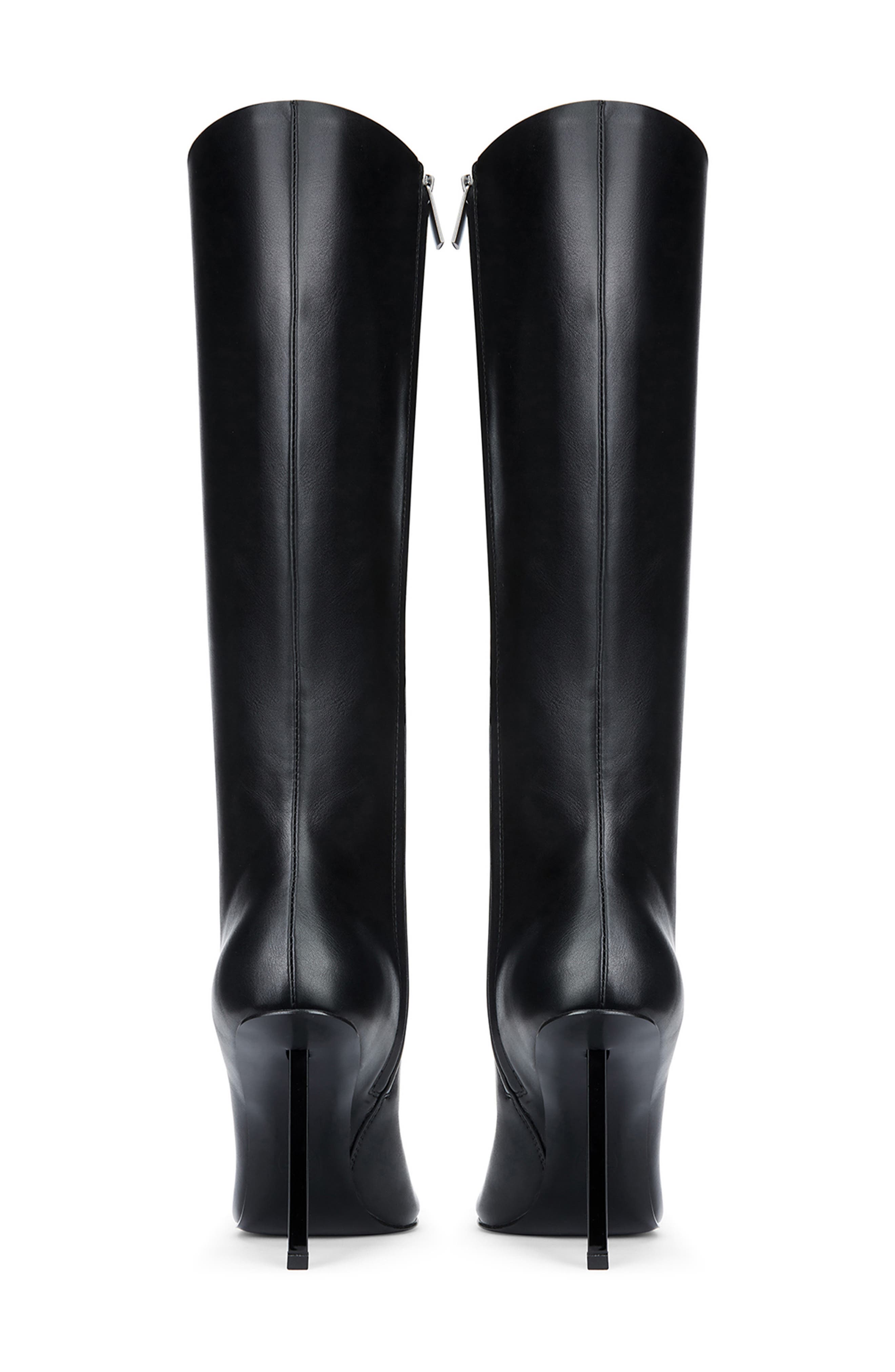 FEMME LA Vienna Pointed Toe Knee High Boot, Alternate, color, Black