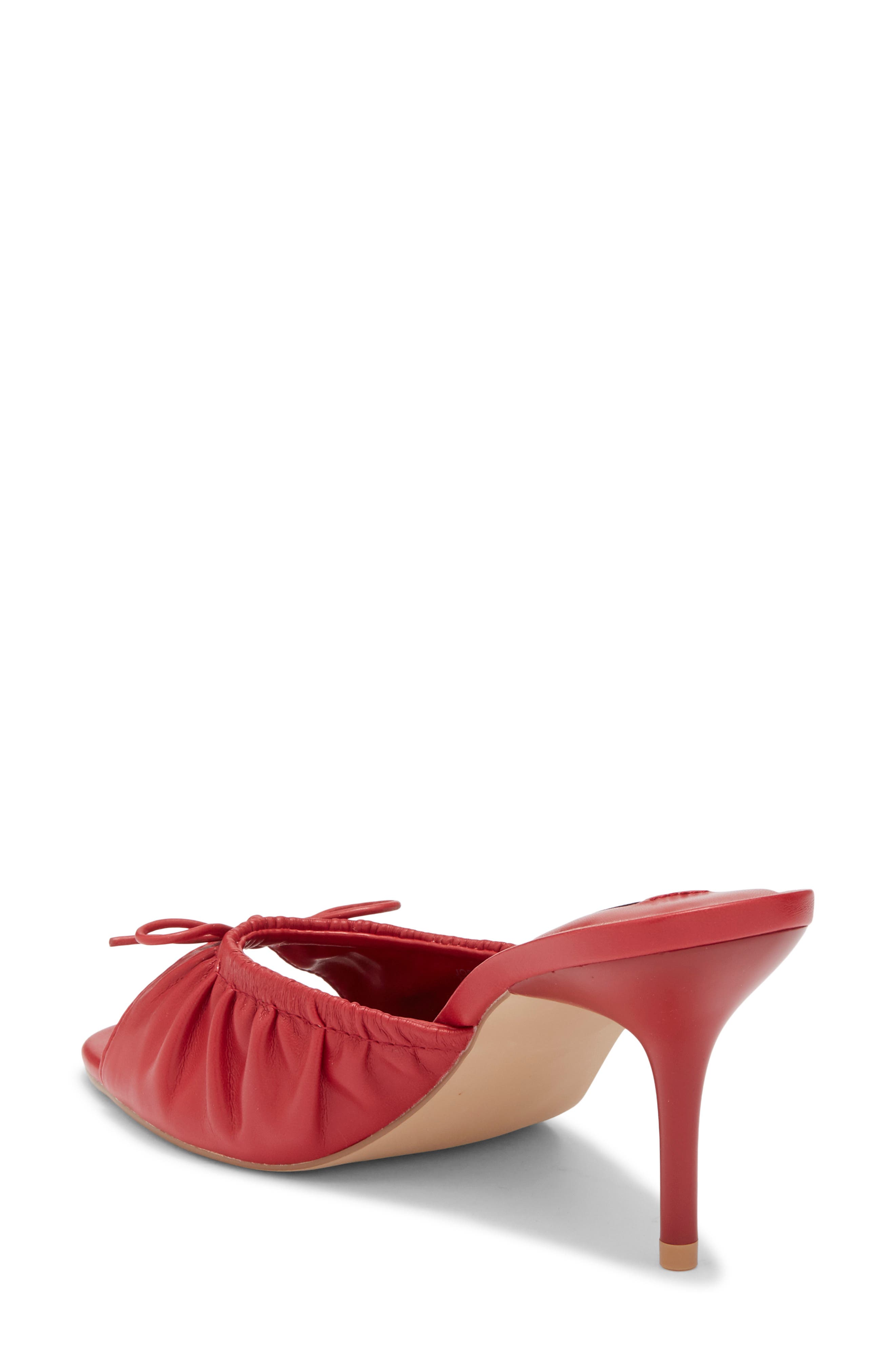 Josefina Slide Sandal, Alternate, color, RED
