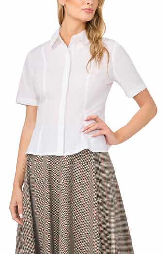 Princess Seam Button-Up Shirt