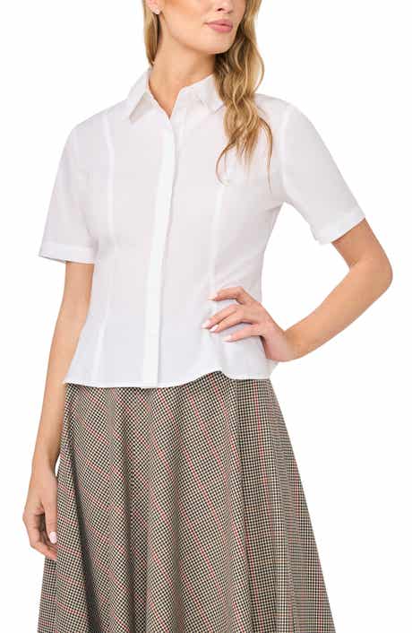 Princess Seam Button-Up Shirt