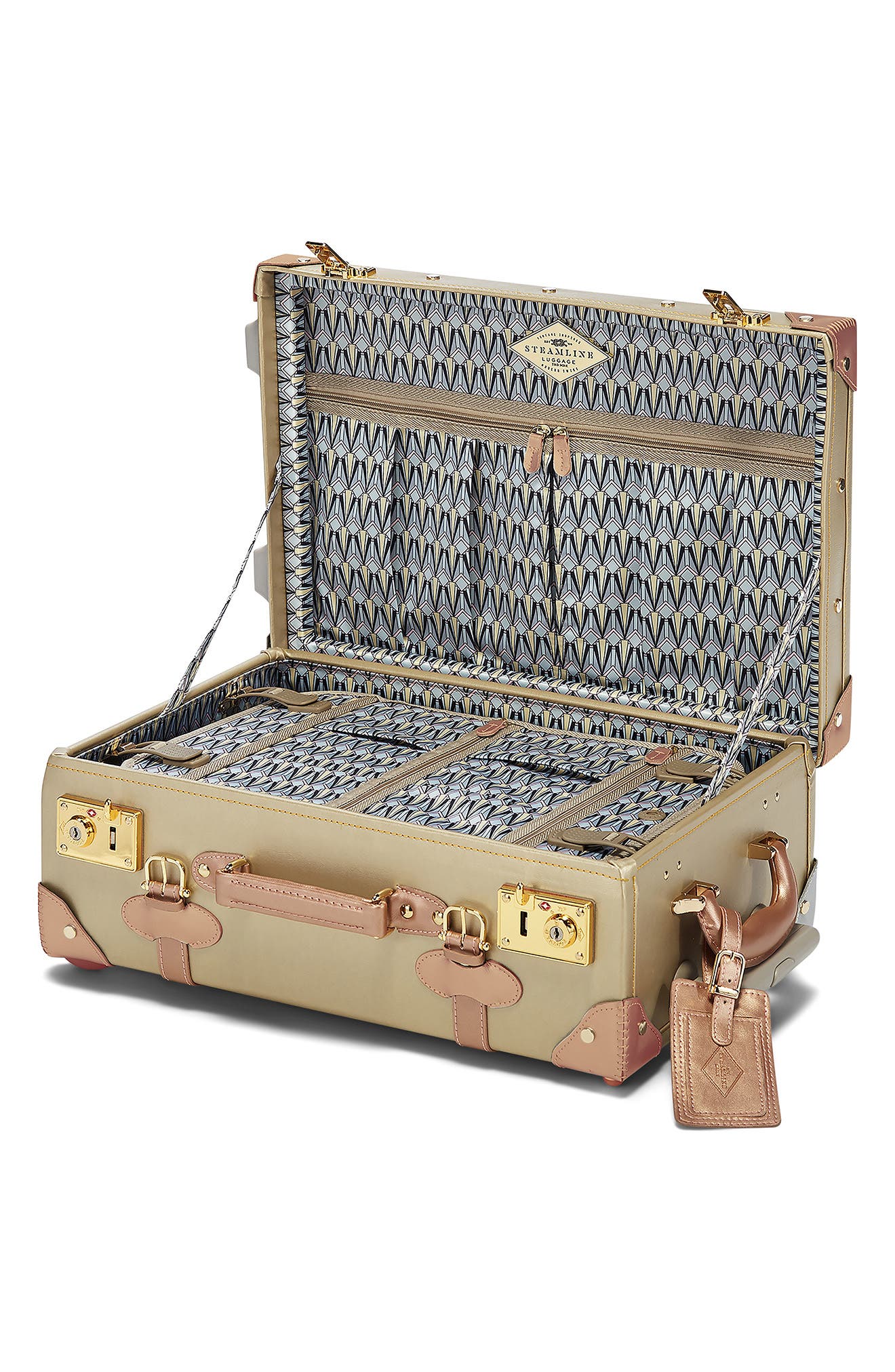 SteamLine Luggage The Alchemist 20-Inch Rolling Carry-On, Alternate, color, 