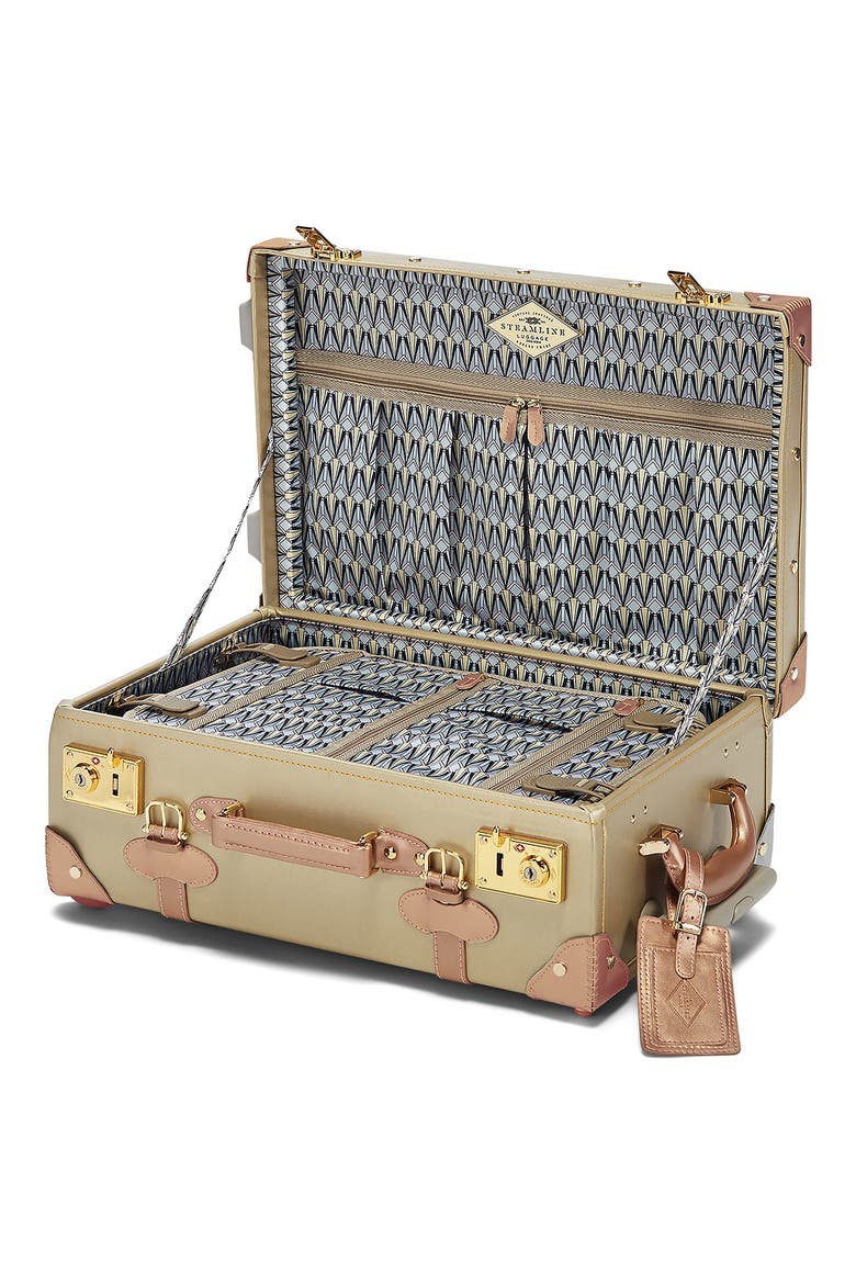 The Alchemist 20-Inch Rolling Carry-On, Alternate, color, METALLIC