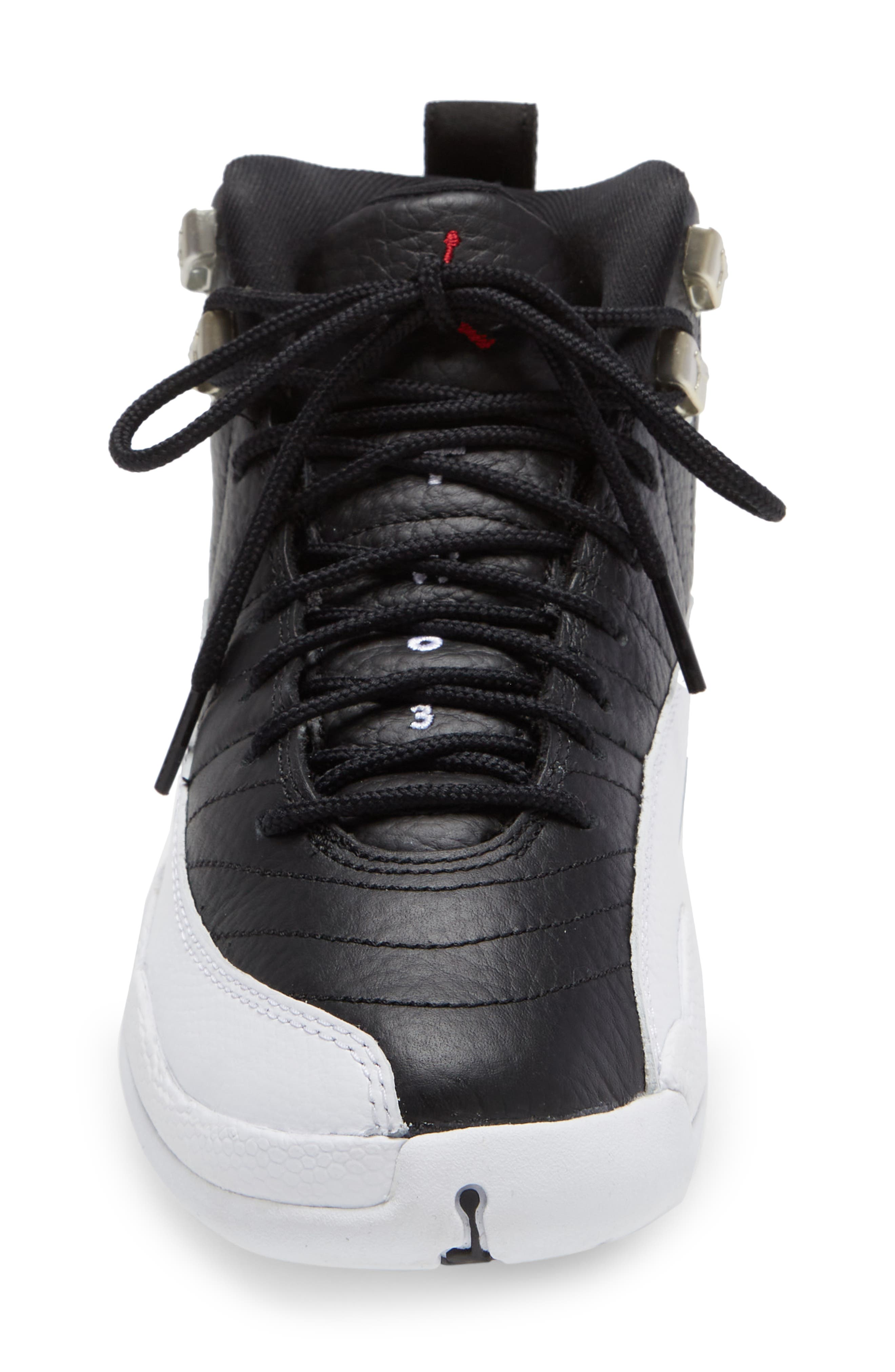 Jordan Kids' Air Jordan 12 Retro Basketball Shoe, Alternate, color, 