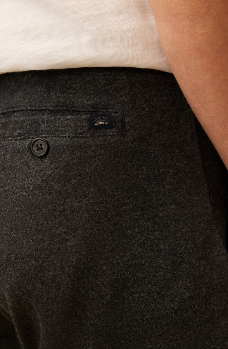 Faherty Cotton & Cashmere Lounge Joggers, Alternate, color, Coal Smoke Melange