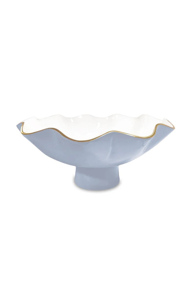 Encanto Carola Large Pedestal, Main, color, Periwinkle and White