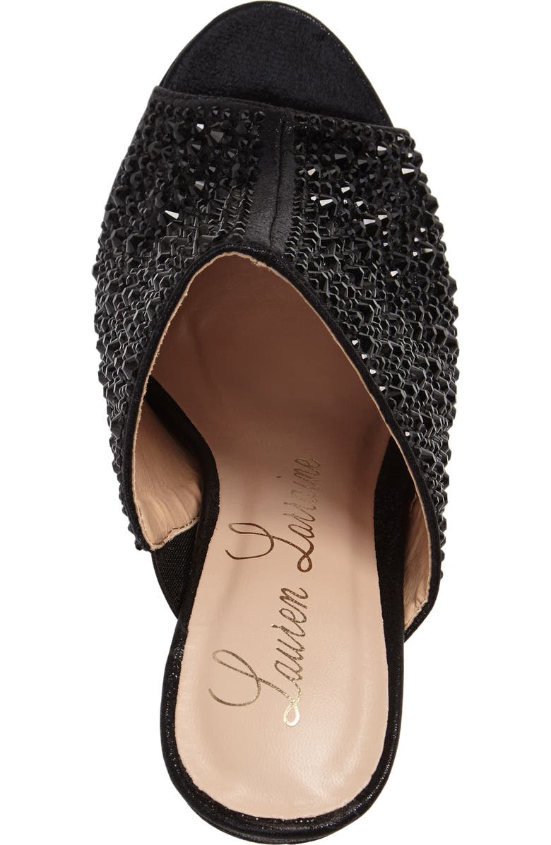 Lauren Lorraine Mimi Embellished Slide Sandal, Alternate, color,