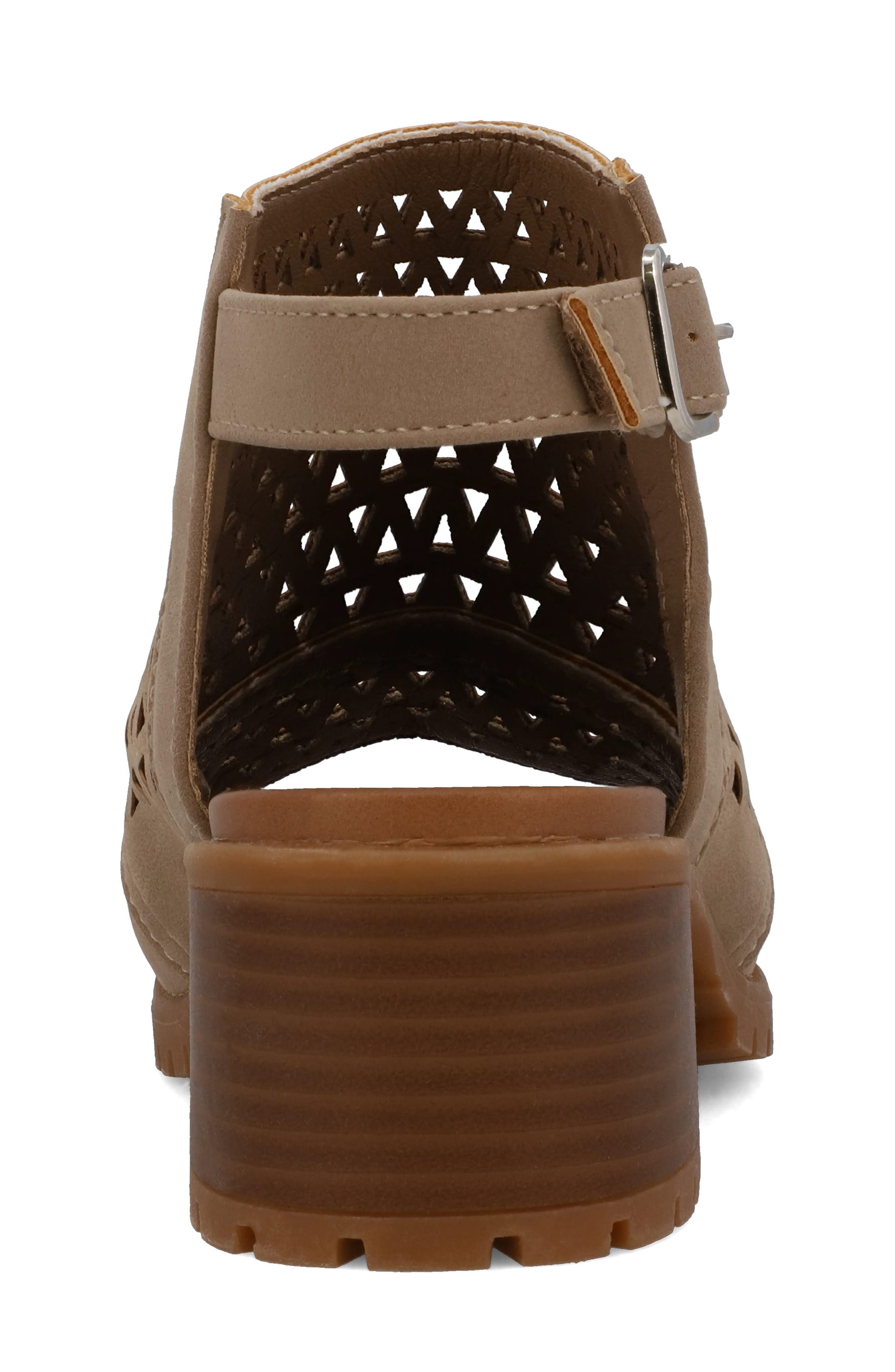 MIA Kids' Mollee Block Heel Sandal, Alternate, color, Stone