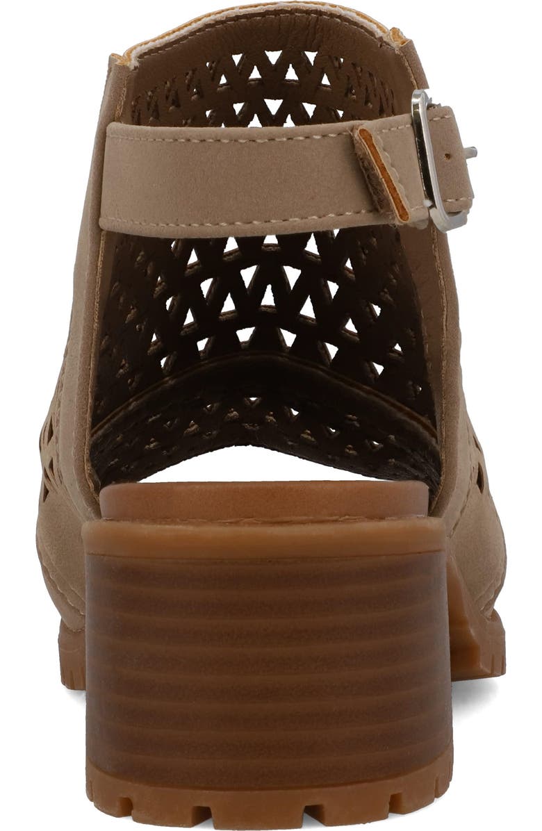 MIA Kids' Mollee Block Heel Sandal, Alternate, color, Stone