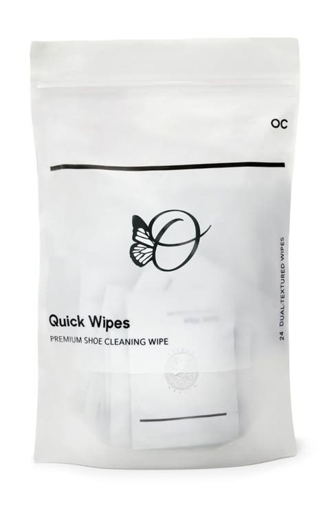 24-Pack Quick Wipes Shoe Cleaning Wipes