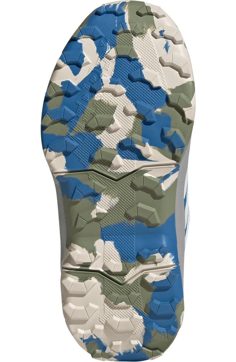 adidas Kids' Terrex Ax4r Mid Hiking Shoe, Alternate, color, Blue/ White/ Grey