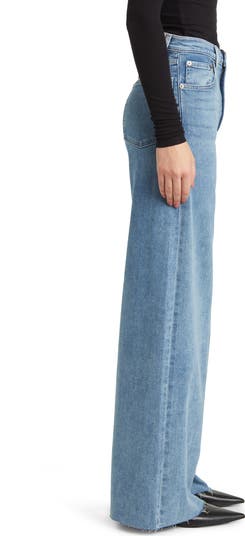 Flexi Sofie Full Length High Rise Wide Leg Jeans