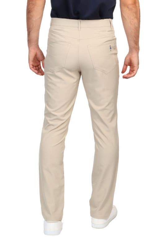 Tailorbyrd Five-pocket Performance Pants In Khaki