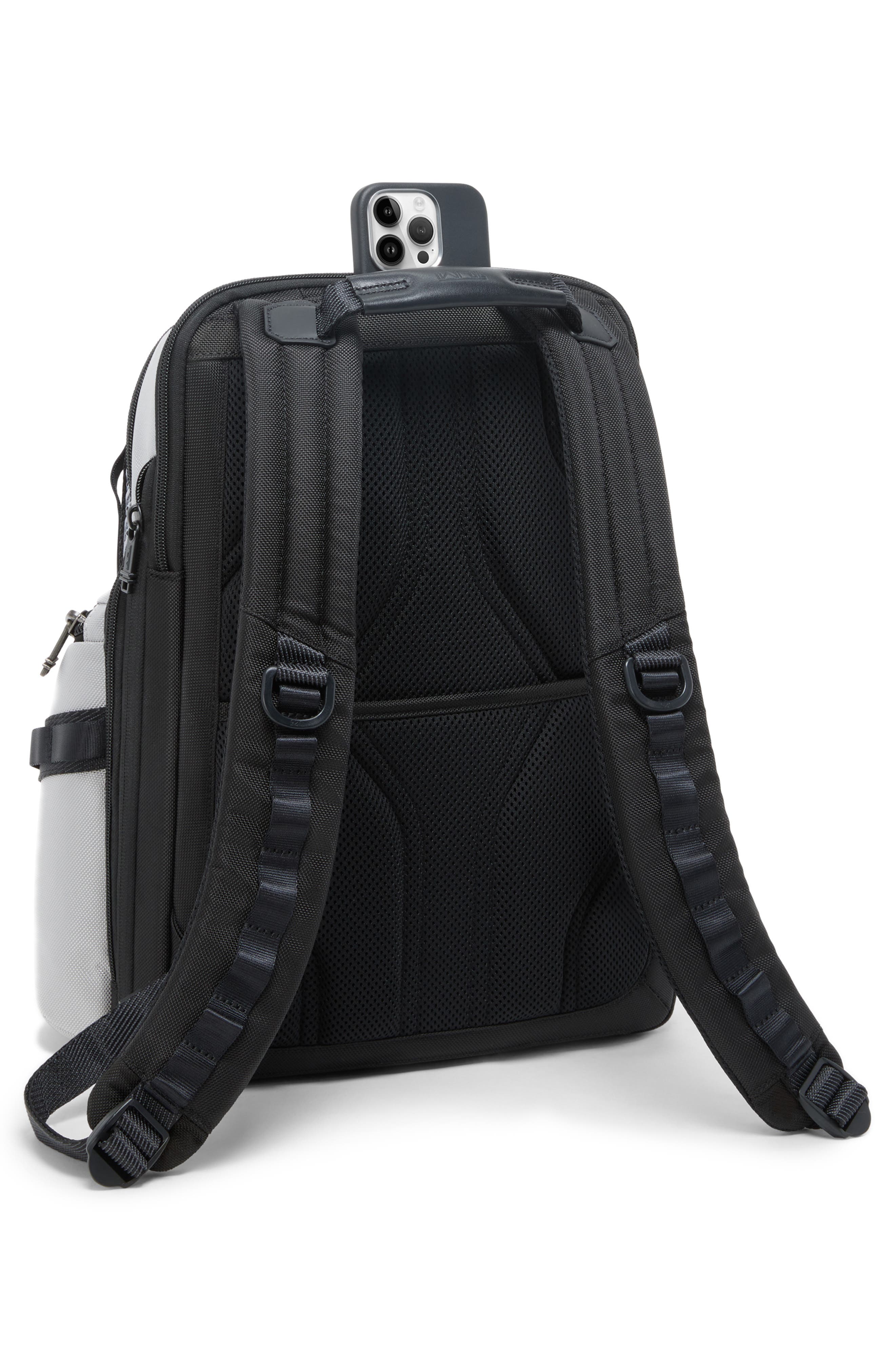 TUMI Navigation Backpack, Alternate, color, Pearl Grey Mesh