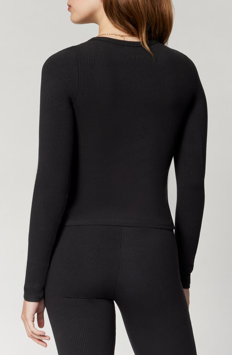 Florence by Mills Softie Rib Baby Snap Cardigan, Alternate, color, 