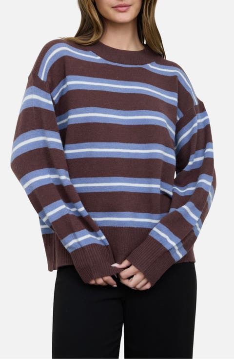 Stripe Crew Sweater