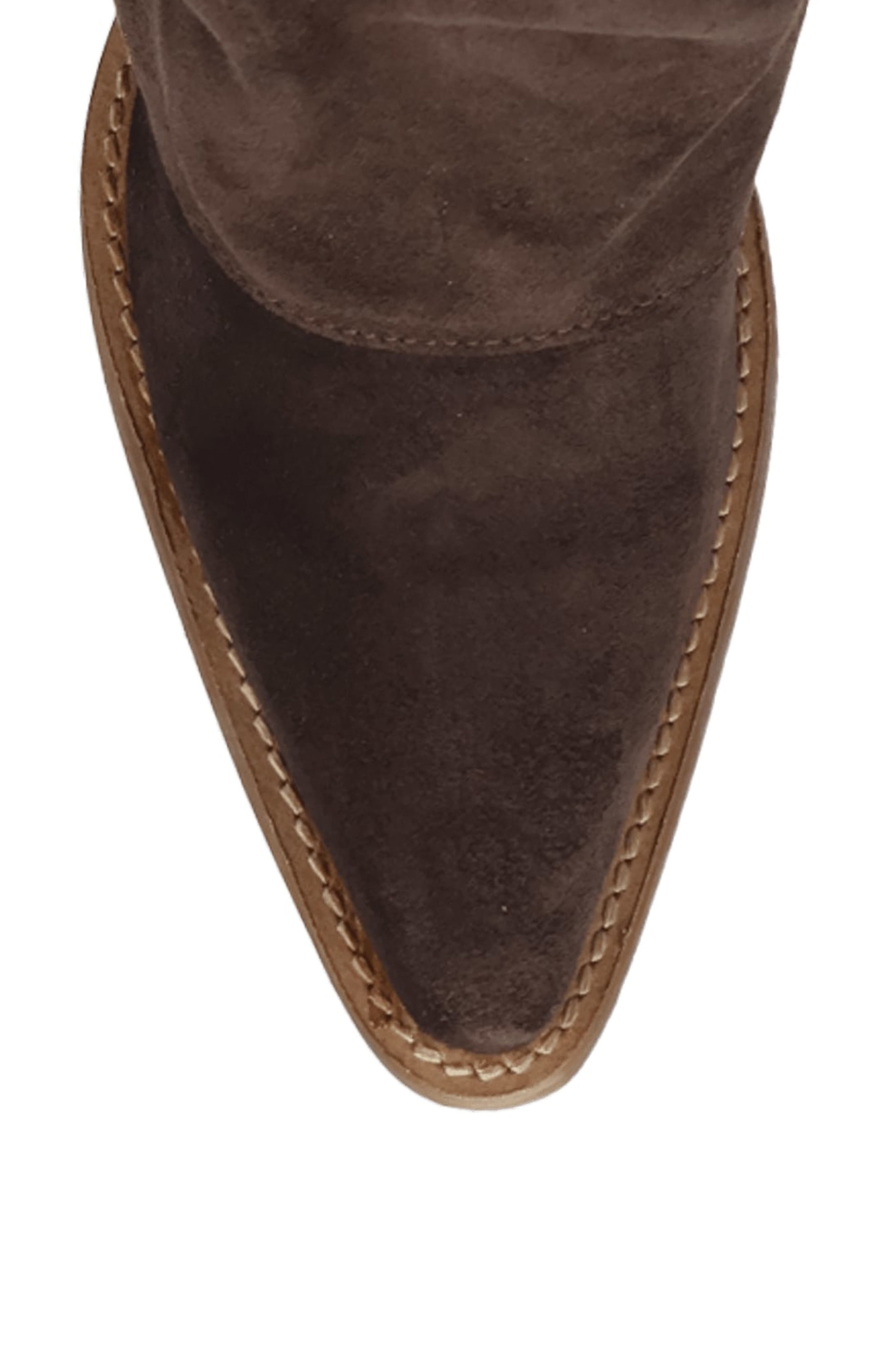 Buckle Bunny Knee High Western Boot, Alternate, color, BROWN