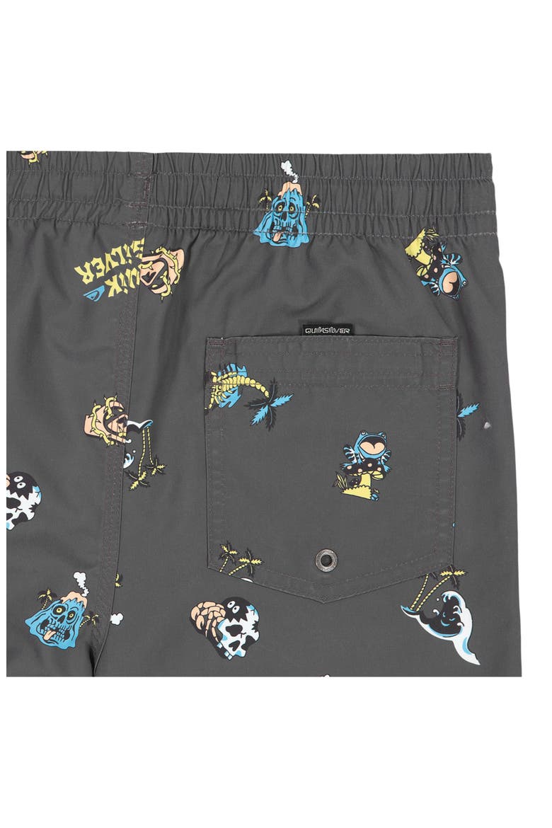 Kids' Everyday Mix Volley Swim Trunks, Alternate, color, IRON GATE