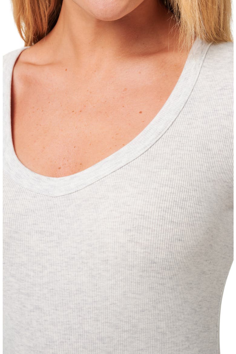 Cloud Rib Top, Alternate, color, HEATHER LIGHT GREY