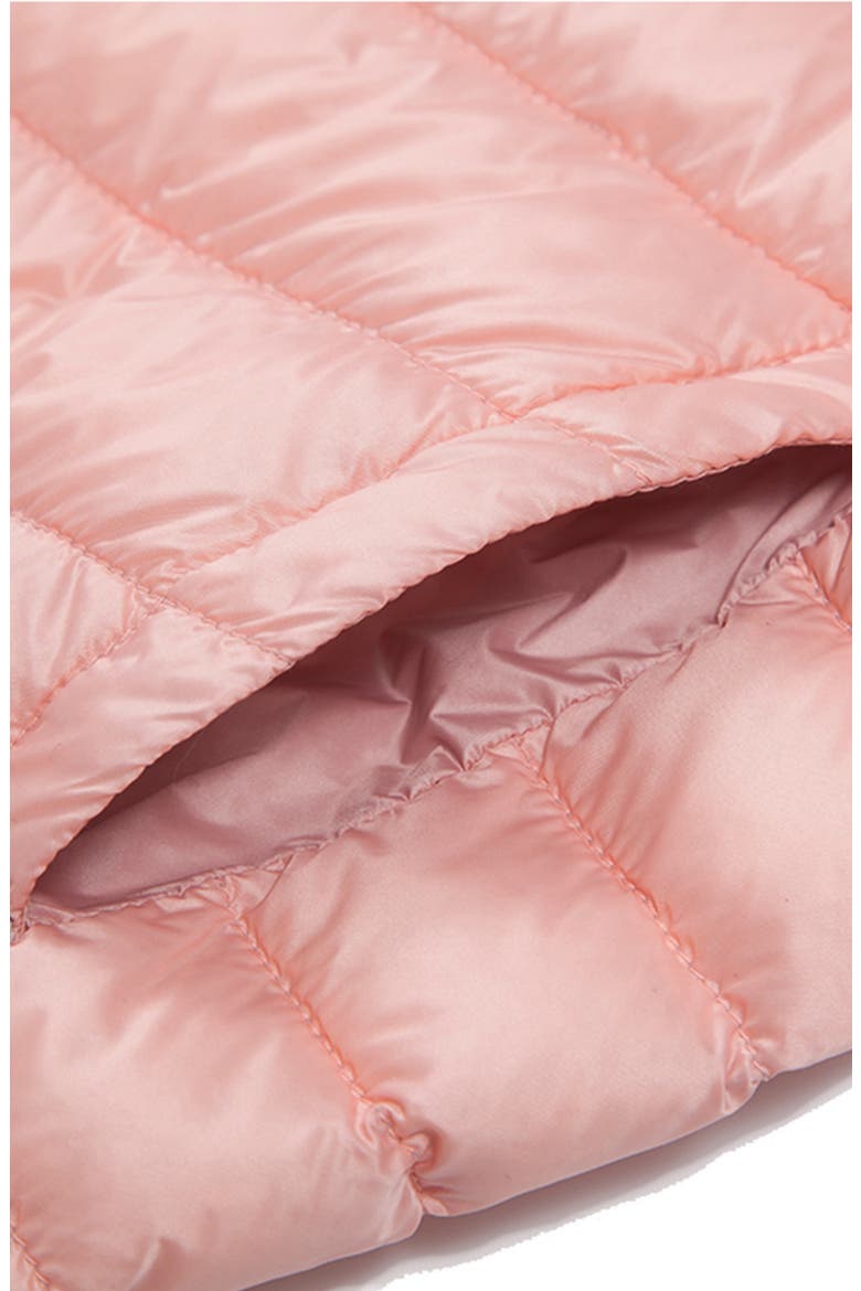 Kids' Ultra Light Quilt Packable Down Jacket, Alternate, color, Sweet Pink
