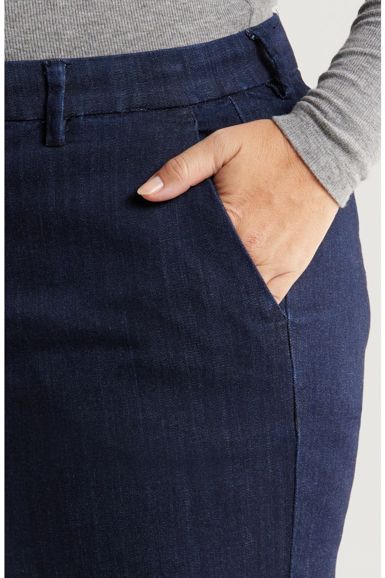 Kelsey Wide Leg Denim Pants, Alternate, color, INDIGO RINSE