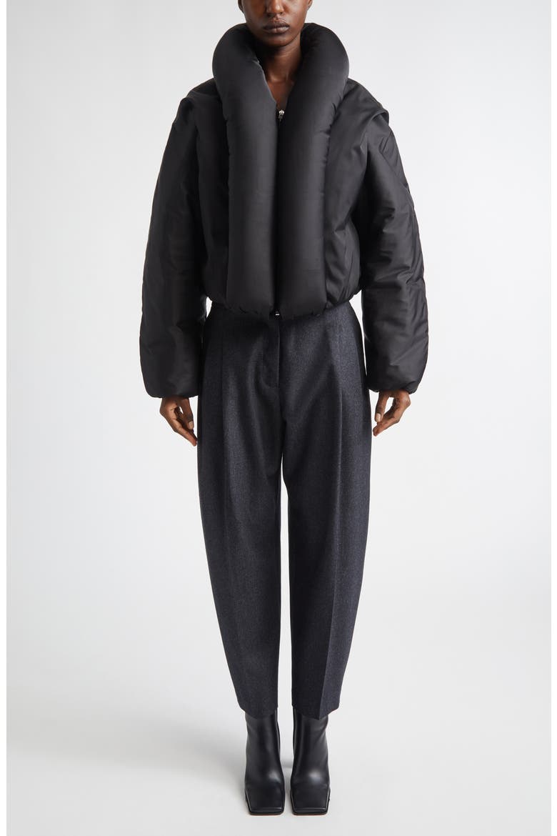 Tailored Wool Trousers, Alternate, color, ANTHRACITE